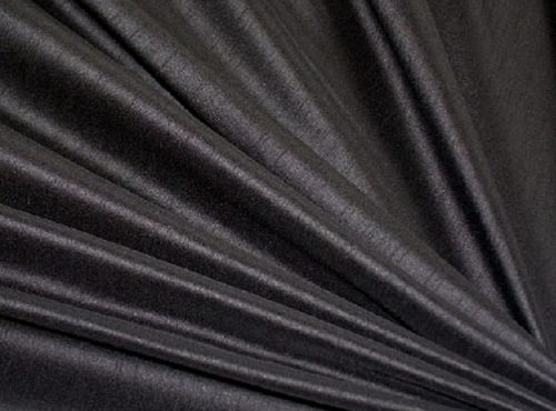 Black Dupioni Table Linen, Black Matte Table Cloth