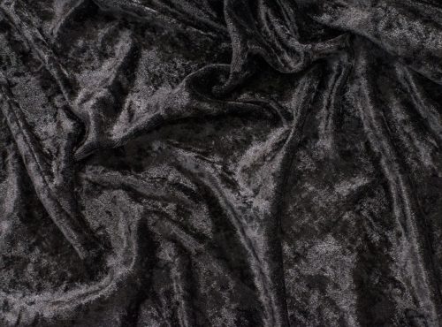 Black Velvet Table Cloth, Black Crushed Velvet