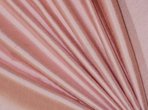 Blush Dupioni Table Linen, Light Pink Table Cloth
