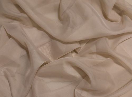 Champagne Voile Table Linen, Sheer Tan Table Cloth