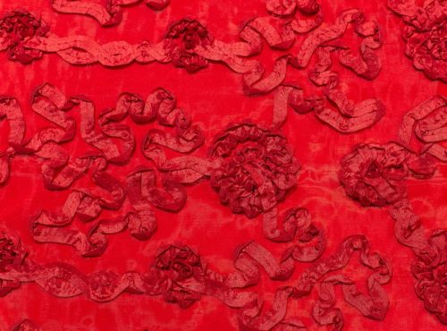 Cherry Luxury Organza Table Linen