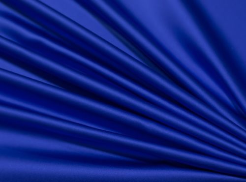 Cobalt Lamour Table Linen, Blue Satin Table Cloth