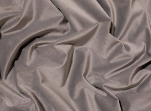 Dove Grey Plush Velvet Table Linen, Grey Velvet Table Cloth