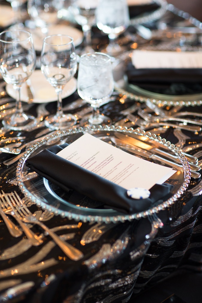 Black and Silver Jazz Sequin Table Cloth, Black Wave Sequin Table Linen, Black Sequin Table Cloth