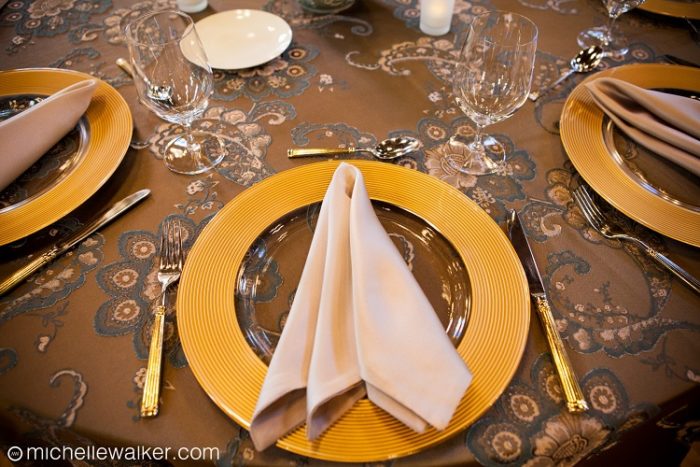 Cappuccino Palazzo Table Linen, Brown and Blue Paisley Table Cloth, Brown Floral Table Cloth