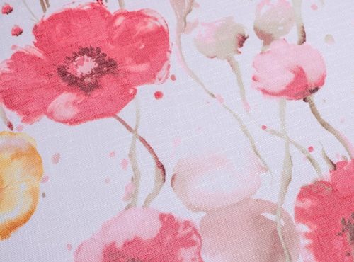 Monet Table Linen, Pink Floral Table Linen