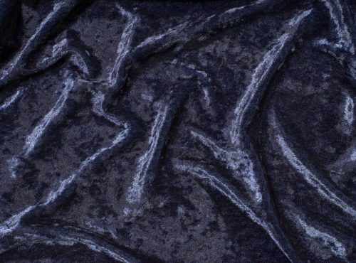 Navy Blue Velvet Table Cloth, Dark Blue Crushed Velvet