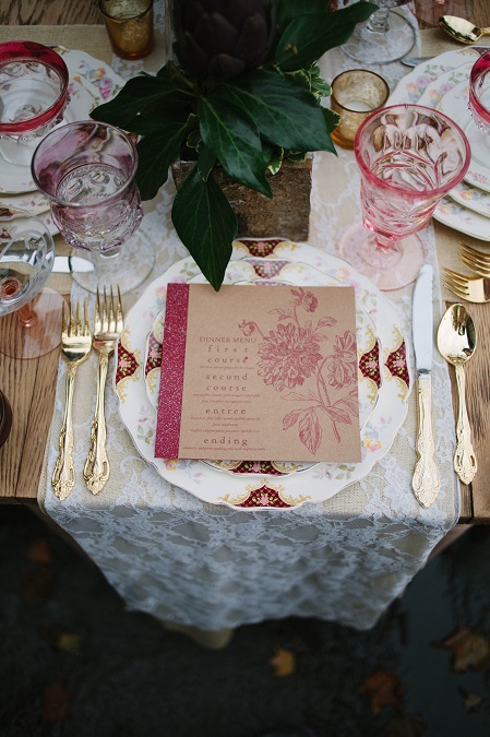 Ivory Lace Table Linen