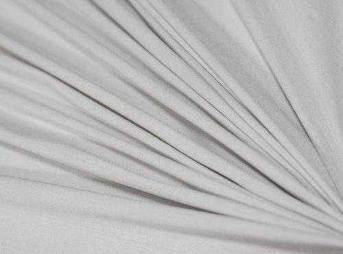 Silver Dupioni Table Linen, Light Grey Table Cloth