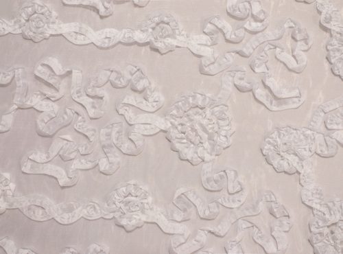 White Luxury Organza Table Linen