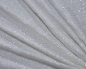 White Sequin Table Linen