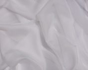 White Voile Table Linen, White Sheer Table Cloth