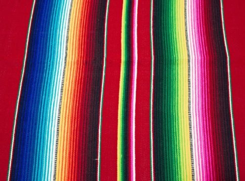 Serape Table Linen, Mexican Table Cloth, Cinco De Mayo Table Cloth
