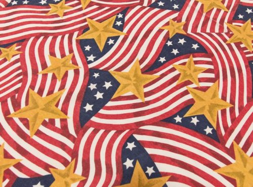 Stars & Stripes Table Linen, American Table Linen, American Flag Table Cloth, 4th of July Table Linen