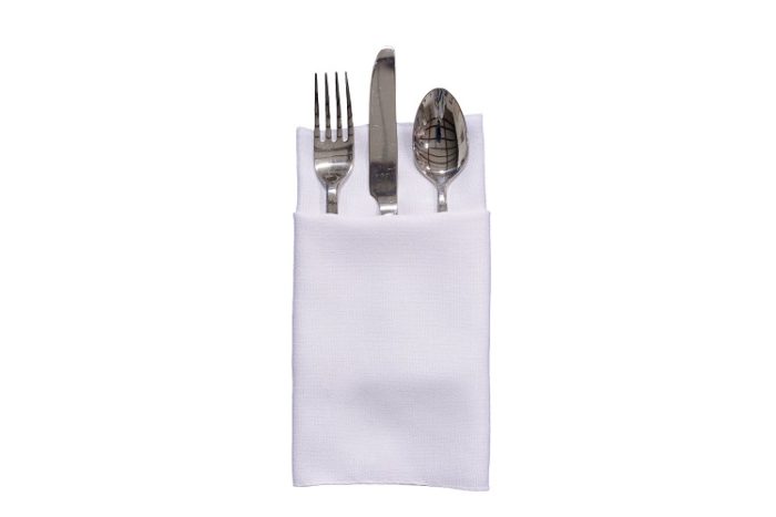 White Linnea Napkin, White Linen Napkin. #theNAPKINmovement