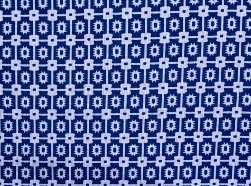 Indigo Santa Fe Napkin, Dark Blue Patterned Napkin, #theNAPKINmovement