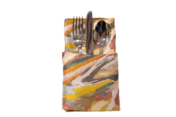 Rio Carnivale Napkin, Multi Color Swirl Napkin, #theNAPKINmovement