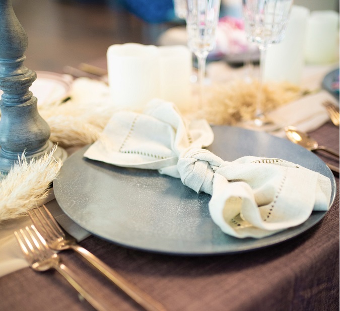 Oatmeal Hemstitch Napkin, Ivory Linen Napkin, #theNAPKINmovement