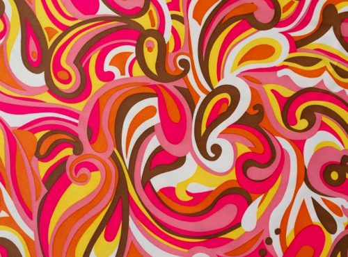 Pink & Yellow Paisley Pucci